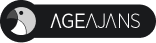 age ajans siyah logo